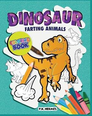 Dinosaur Farting Animals Coloring Books