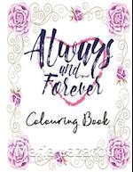 Always & Forever Colouring Book