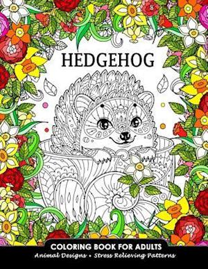 Hedgehog Coloring Book for Adults