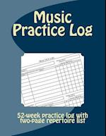 Music Practice Log