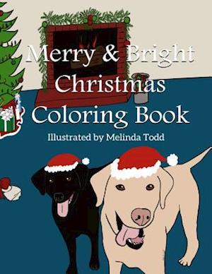 Merry and Bright Christmas Coloring Book