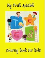 My First Alphabet Coloring Book for Kids