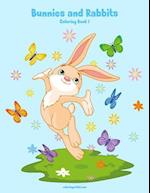 Bunnies and Rabbits Coloring Book 1