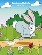 Bunnies and Rabbits Coloring Book 2