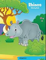 Rhinos Coloring Book 1