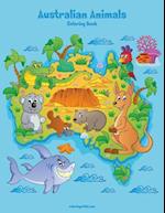 Australian Animals Coloring Book 1