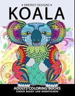 Koala Adults Coloring Book