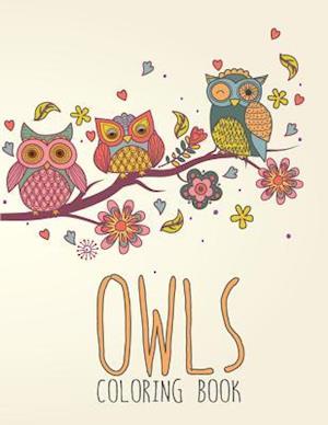 Owls Coloring Book