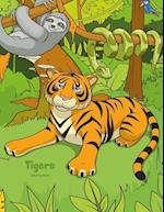 Tigers Coloring Book 1