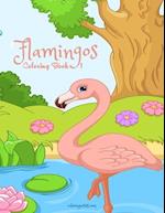 Flamingos Coloring Book 1
