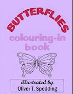 Butterflies Colouring-In Book