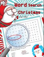 Word Search Christmas for Kids