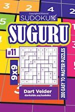 Sudoku Suguru - 200 Easy to Master Puzzles 9x9 (Volume 11)