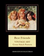 Best Friends: Vintage Art Cross Stitch Pattern 