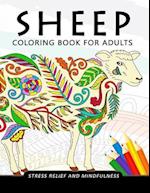 Sheep Coloring Book for Adults