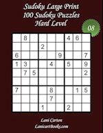 Sudoku Large Print - Hard Level - N°8