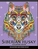 Siberian Husky Coloring Book