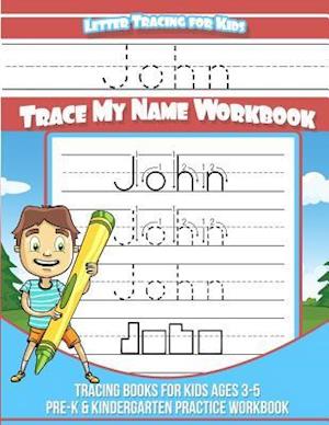 John Letter Tracing for Kids Trace My Name Workbook