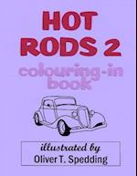 Hot Rods 2 Colouring-In Book