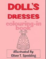 Doll's Dresses Colouring-In Book