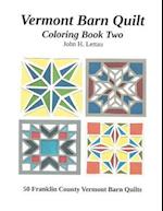 Vermont Barn Quilt Coloring Book Two