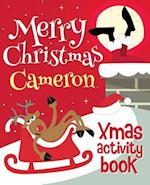 Merry Christmas Cameron - Xmas Activity Book