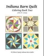 Indiana Barn Quilt Coloring Book Two