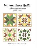 Indiana Barn Quilt Coloring Book One