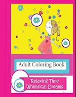 Adult Coloring Book Relaxing Time