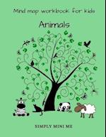 Mind Map Workbook for Kids - Animals