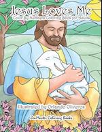 Jesus Loves Me Color By Numbers Coloring Book for Adults