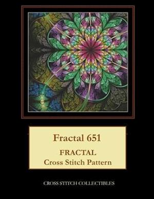 Fractal 651: Fractal Cross Stitch Pattern