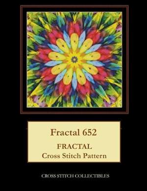 Fractal 652: Fractal Cross Stitch Pattern