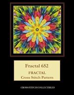 Fractal 652: Fractal Cross Stitch Pattern 