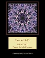 Fractal 653: Fractal Cross Stitch Pattern 