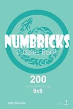 Numbricks - 200 Normal Puzzles 9x9 (Volume 1)