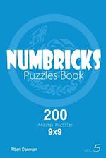 Numbricks - 200 Master Puzzles 9x9 (Volume 5)