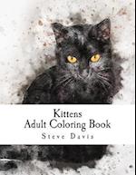Kittens Adult Coloring Book