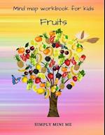 Mind Map Workbook for Kids - Fruits