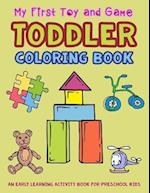 My First Toy and Game Coloring Book