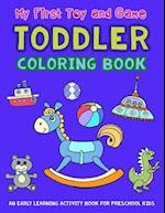 My First Toy and Game Coloring Book