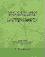 Operations Analysis of Engineering Sciences