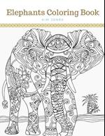 ELEPHANTS: An Elephants Coloring Book 