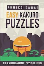 Easy Kakuro Puzzles: The Best Logic and Math Puzzles Collection 