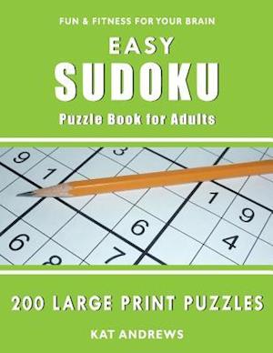 Easy Sudoku Puzzle Book for Adults
