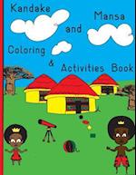 Kandake and Mansa Coloring and Activities Book