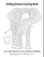 Farting Animals Coloring Book 20 Detailed Coloring Pages Be Ready for Stinky Fun