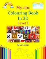 My ABC Colouring Book in 3D Level 1