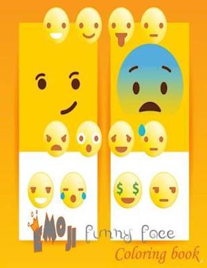 Emoji Funny Face Coloring Book