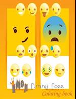 Emoji Funny Face Coloring Book